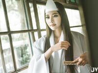 極品波霸神乳樂樂劇情演繹【痴女幽靈鬼姬杯】宅男深夜被電視里的女鬼強上1080P高清無水原版