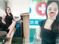 在醫院上班的美腿御姐堂姐被當保安的弟弟強上！堂姐弟亂倫！約她出去把她灌醉，她的內衣太誘惑 強上堂姐