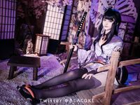 萌新推特00後露臉美少女▌白莉愛吃巧克力▌超色情Cos雷電將軍 露出粉乳嫩穴盡情展示誘人嬌軀