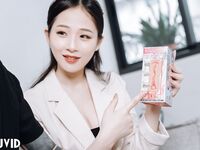 極品JVID高顏值SSS級甜美女神▌婕咪 ▌飛機杯推銷員 橋本有菜名器同款 嫻熟技巧讓客人盡情射精