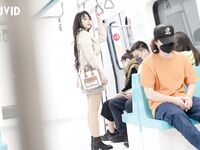 頂級JVID超人氣爆乳女神 ▌樂樂▌經典痴漢電車《尾行》侵犯女神 尾隨強勢後入肏弄尤物