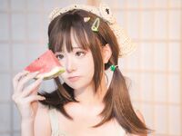 高端ACG業界女神爆機少女▌喵小吉▌清純鄰家《小吉的小鎮生活》掰穴逗乳少女感無敵嫩