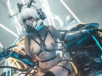 高端ACG业界女神爆机少女▌喵小吉▌巅峰金属大作《赛博朋克·超梦》壁纸党典藏必备 每期都是精品