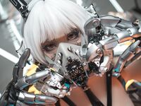 高端ACG业界女神爆机少女▌喵小吉▌巅峰金属大作《赛博朋克·超梦》壁纸党典藏必备 每期都是精品