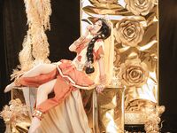 高端ACG業界極品女神爆機少女▌喵小吉▌雙子 天竺少女 猶如墮落在凡間的仙女無可挑剔