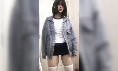 皮皮蝦網紅純欲女神【在下小羊】人前傲女，人後母狗，被金主包養定製私拍各種裸舞紫薇視頻207V (45)