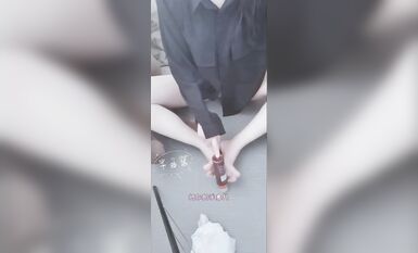 推特字母圈上海蘿莉風殘忍調教女大神【千曲醬】花樣百出極限虐奴~龜頭責罰強製取精馬眼酷刑 (116)