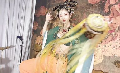 稀有貴圈極品Cospaly推特女神▌鈦合金TiTi ▌畫中仙 古色仙香酥乳玉體 神秘地帶欲血噴張55P1V