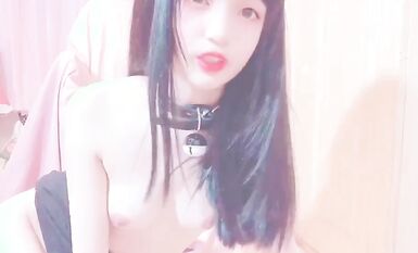 嬌嫩露臉小網紅！推特二次元卡哇伊極品妹【原野小年】粉絲群福利私拍COSER紫薇無毛粉嫩蜜穴 (15)