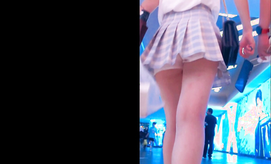 校園學生妹CD 偷拍大神學校專挑短裙學生妹 疑似內褲上有根逼毛 大膽刺激 高清 (7)