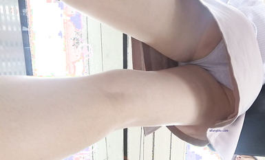 成都地鐵醫院抄底 驚現無內長腿美女 各式內內讓人噴血 幻想扒下推到啪啪 高清1080P版 (15)