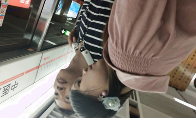 成都地鐵醫院抄底 驚現無內長腿美女 各式內內讓人噴血 幻想扒下推到啪啪 高清1080P版 (23)