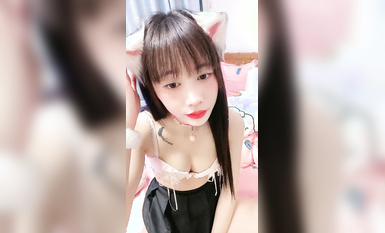 純欲系天花板！貓耳朵超高顏值美少女！首次和炮友雙人秀，揉捏白嫩小奶子，尿尿掰穴吃JB