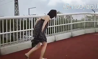 最新推特七位人氣蘿莉女主露出私拍 戶外野戰全裸路邊翹美臀後入啪啪喵JJ (5)