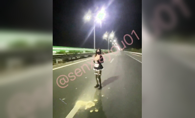 最新推特七位人氣蘿莉女主露出私拍 戶外野戰全裸路邊翹美臀後入啪啪森下悠 (7)