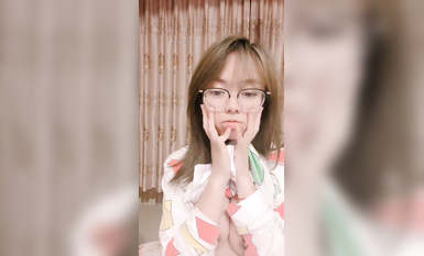 推薦！美乳學生親戚家大秀~【百事可愛】姑媽還在睡覺~ (3)