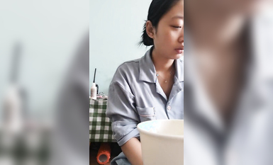 應求更新！美胸大學生~【眼裡有星辰】道具自慰~好騷好美！ (2)