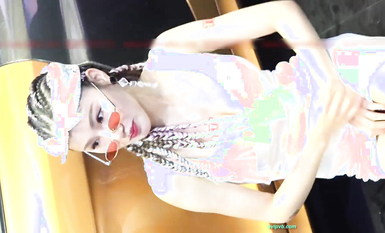 【展会走光】CAS车展模特走光车模 刁鉆摄影师 (5)