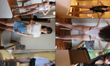 学院派大尺度私拍 极品天然大奶女模各种透丝制服摇摆挑逗 亮点在结尾疯狂抠她B受不了足交