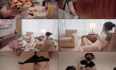 最新火爆香港网红美少女▌HongKongDoll ▌开年新作 新季里的某一天 罕见性感黑丝旗袍 嫩鲍吸茎狂射