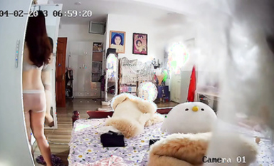 2023最新流出黑客 破解家庭攝像頭偷拍啪啪合集 小哥站著無套搞媳婦逼逼精液流了一地 (6)