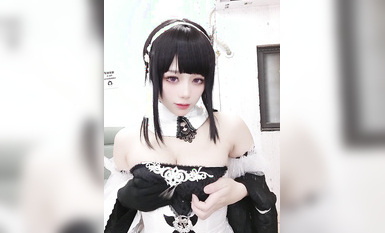 九言 &喜茶蒼蒼子 碧藍航線 鎮海白黒雙人 (1)