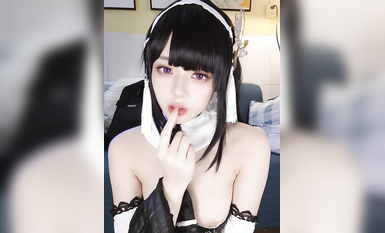 九言 &喜茶蒼蒼子 碧藍航線 鎮海白黒雙人 (2)