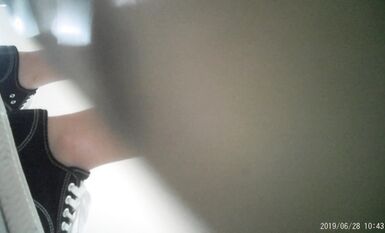 無印原版廁拍日記 6月27日4K全景電子創業園漂亮的小文員 (5)