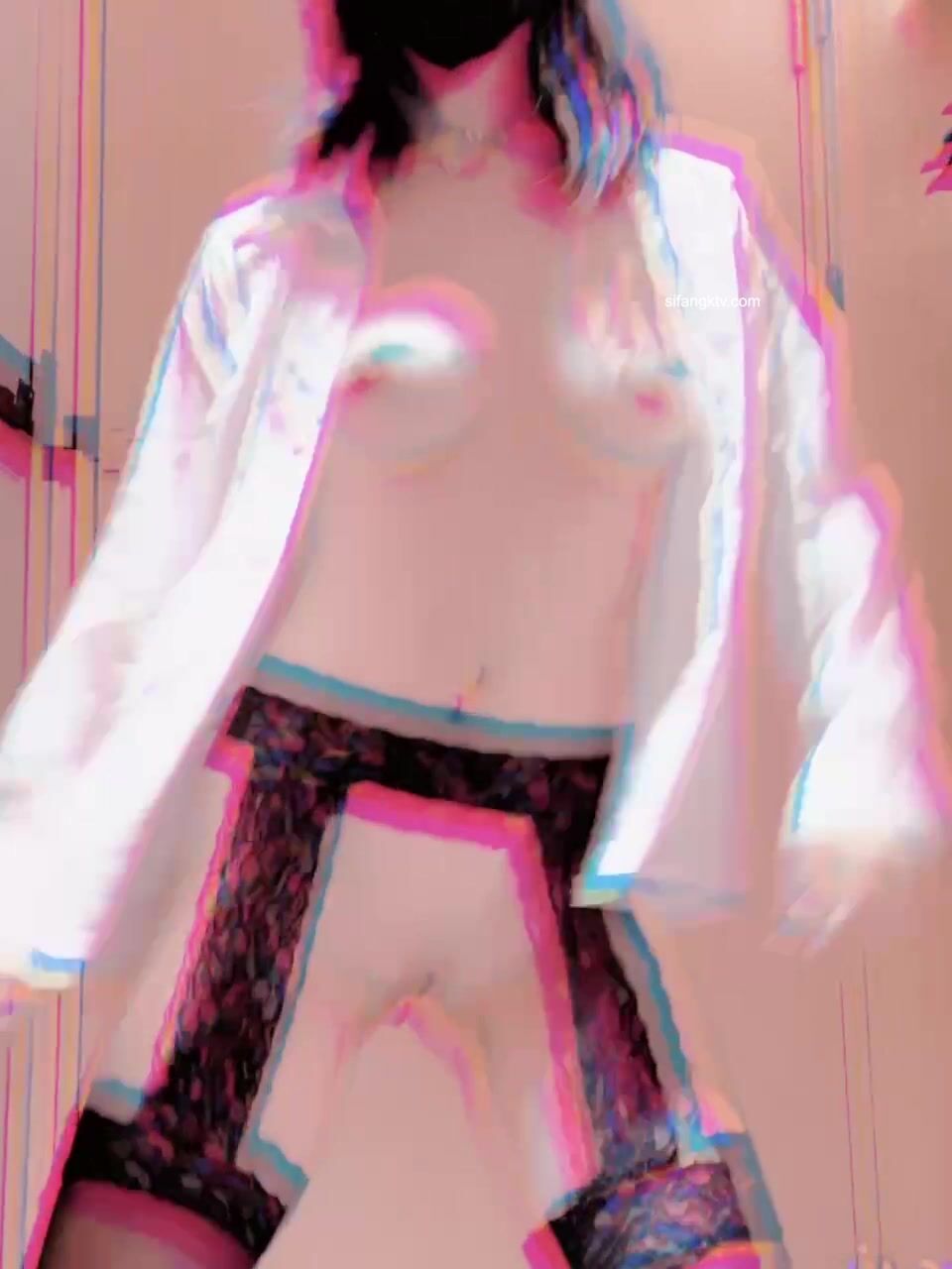 青春無敵超高人氣極品眼鏡小姐姐旺仔桃嘰私人定製各種潮流BGM裸舞白虎逼飽滿大奶亂顫很頂(15)