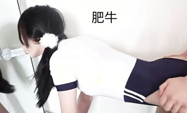 【超級精品 女神蘿莉】御姐女神『蔓蘇+性愛大神『肥牛』最新終極調教M極品嫩穴蘿莉 口爆內射爽個夠 高清肥牛 (3)