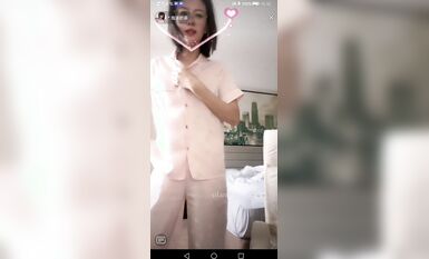 重磅 抖音直播技術性走光 熱舞 露底 美女雲集 (116)