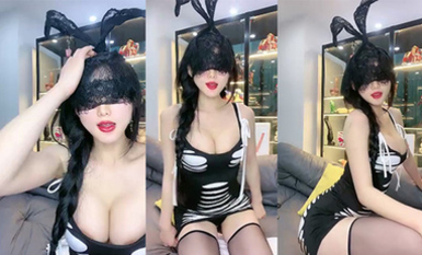 極品巨乳魅魔主播@婢女 尺度福利秀 第二彈3 (1)