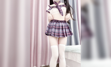 DYTV雙馬尾網紅@蔡小熊(小野櫻)土豪定製尺度新作7套合集 (8)