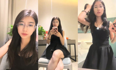 長腿絲襪眼鏡韻味御姐 點點520 20小時合集 (12)