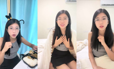 長腿絲襪眼鏡韻味御姐 點點520 20小時合集 (9)