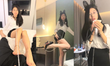 長腿絲襪眼鏡韻味御姐 點點520 20小時合集 (8)