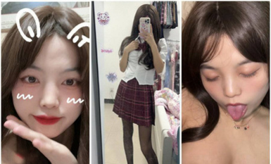 藝術學院美女遭變態男友操噴尿 (1)