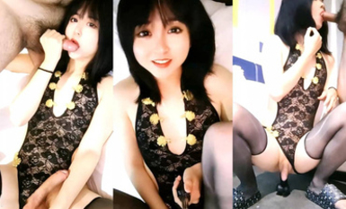 前方高能預警！極品清純大眼睛直男必愛頂流TS【小安】露臉私拍 車震野戰裸奔喝尿吃精碉堡了 (2)