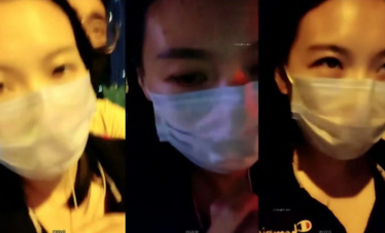 新人御姐，坐標江西，【迷人的反叛角色】，戶外勾搭，帶著美團外賣小哥哥，鑽進小樹林操逼 (2)