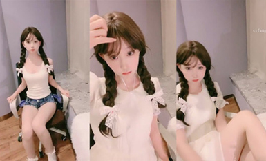 佛祖見了都要硬一硬！純欲超清純的19歲美少女蘿莉，天然干凈白嫩白虎，打兩場炮 (3)