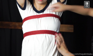 《新流勁爆資源》萬人求檔OnlyFans網紅男女通吃SM調教御姐maya女王訂閱完結篇~繩縛虐乳拘束強制高潮鞭打 (25)