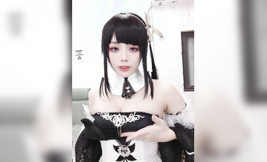 九言 &喜茶蒼蒼子 碧藍航線 鎮海白黒雙人 (7)