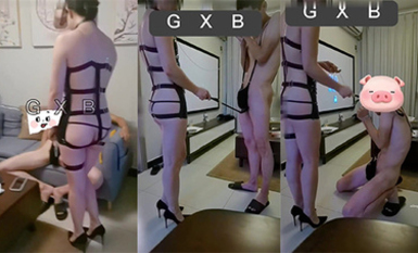 《極品反差淫妻泄密》真實騷妻居家轟趴無套內射刷鍋第一人！推特頂級綠帽奴GXB私拍調教啪啪3P美臀粉屄真不錯完結2 (49)