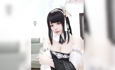 九言 &喜茶蒼蒼子 碧藍航線 鎮海白黒雙人 (6)