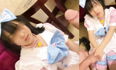 美少女殺手【最愛蘿莉】-露臉E奶粉嫩女僕愛吃大雞巴預告，大拇指支持到叄百正片12分鍾