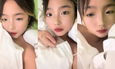 灌醉18歲的學生妹【小乖7】幾瓶啤酒就喝醉了，被操了，嬌喘喊著快快快，清新小妹子被瘋狂蹂躪 (9)