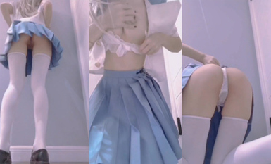 cuteli-白絲水手服