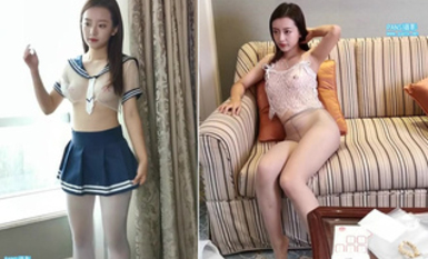 【英英】大尺度私拍~多套情趣無內透穴透點+繩藝鏡頭感十足~對白亮點-情趣