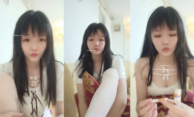 眼鏡清純嫩妹 小小新人一枚 (3)