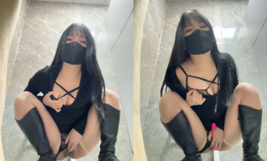 長腿黑絲公廁女神 Asia-Lynn 21小時合集 (29)